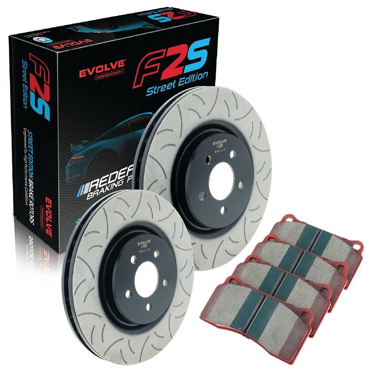 EVOLVE BUNDLE (PERFORMANCE)FPV F6 FG 4.0L 2008-14 FRONT, , scaau_hi-res
