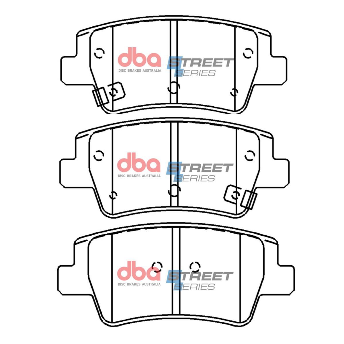 DBA SS STREET SERIES BRAKE PADS [ HYUNDAI I30 2.0L G4NL 2020 ON R ], , scaau_hi-res
