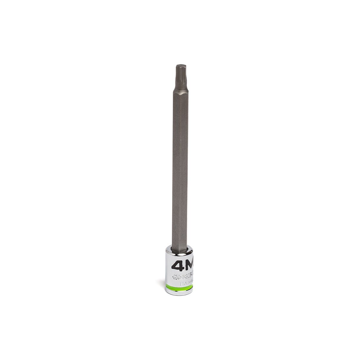 GRIPEDGE 1/4DR LONG HEX BIT SOCKET 4MM, , scaau_hi-res