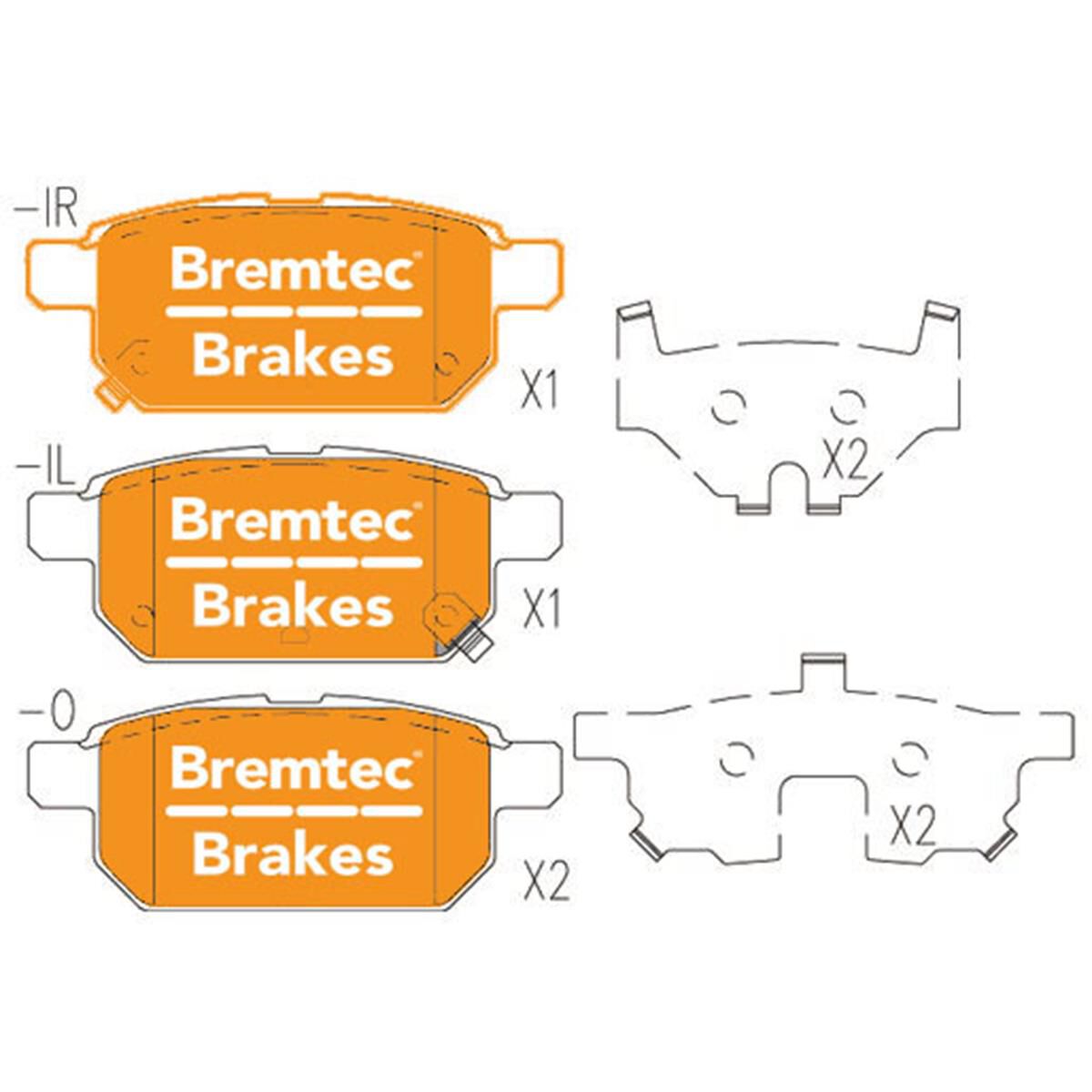 TRADE-LINE BRAKE PADS SET, , scaau_hi-res