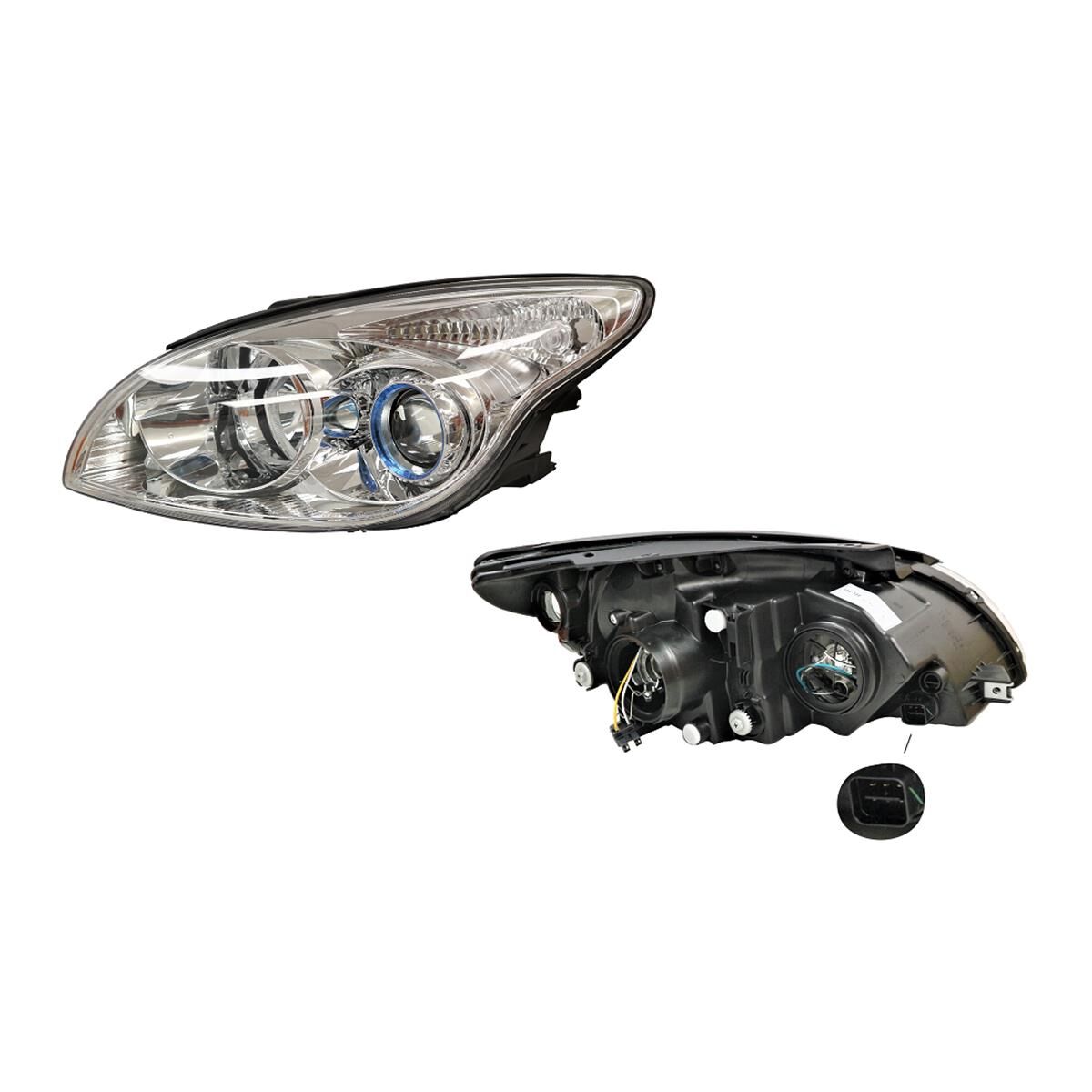 HYUNDAI I30  FD  07/2009 ~ 04/2012  HEADLIGHT  LEFT HAND SIDE, , scaau_hi-res