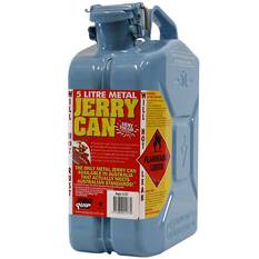 METAL JERRY CAN 5L KEROSENE POWDER BLUE CARTON QTY 2, , scaau_hi-res