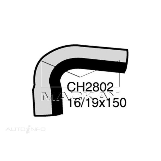 Heater Hose  - HOLDEN FRONTERA MX - 2.2L I4  PETROL - Manual & Auto, , scaau_hi-res