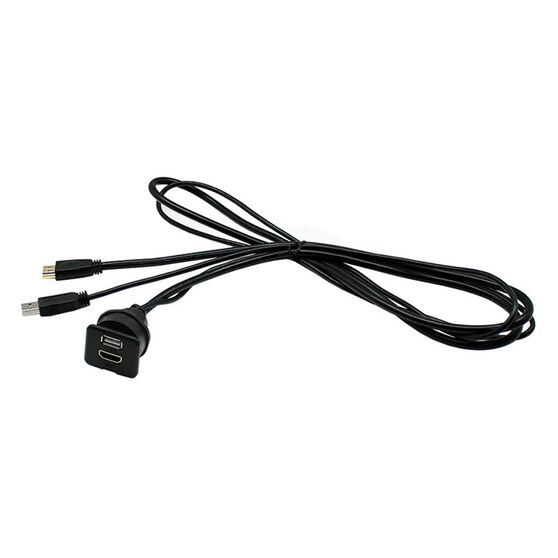 HDMI USB PANEL MOUNT EXTENSION CABLE, , scaau_hi-res