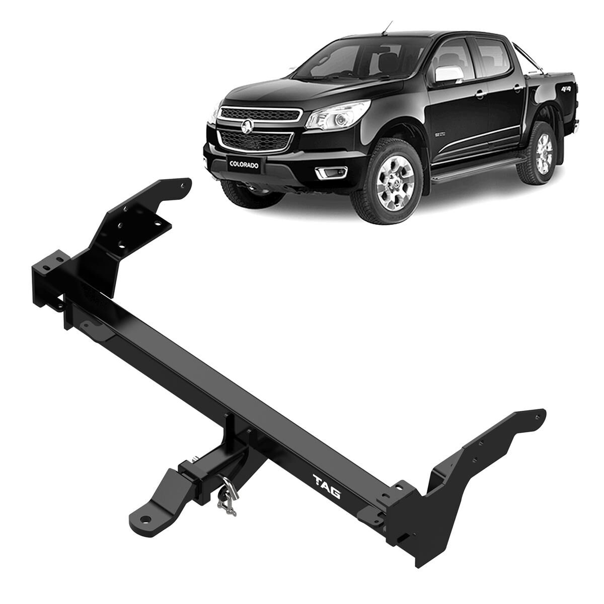 HOLDEN COLORADO STYLE SIDE UTE W/STEP - (06/12 ON) - 3500/350KG, , scaau_hi-res