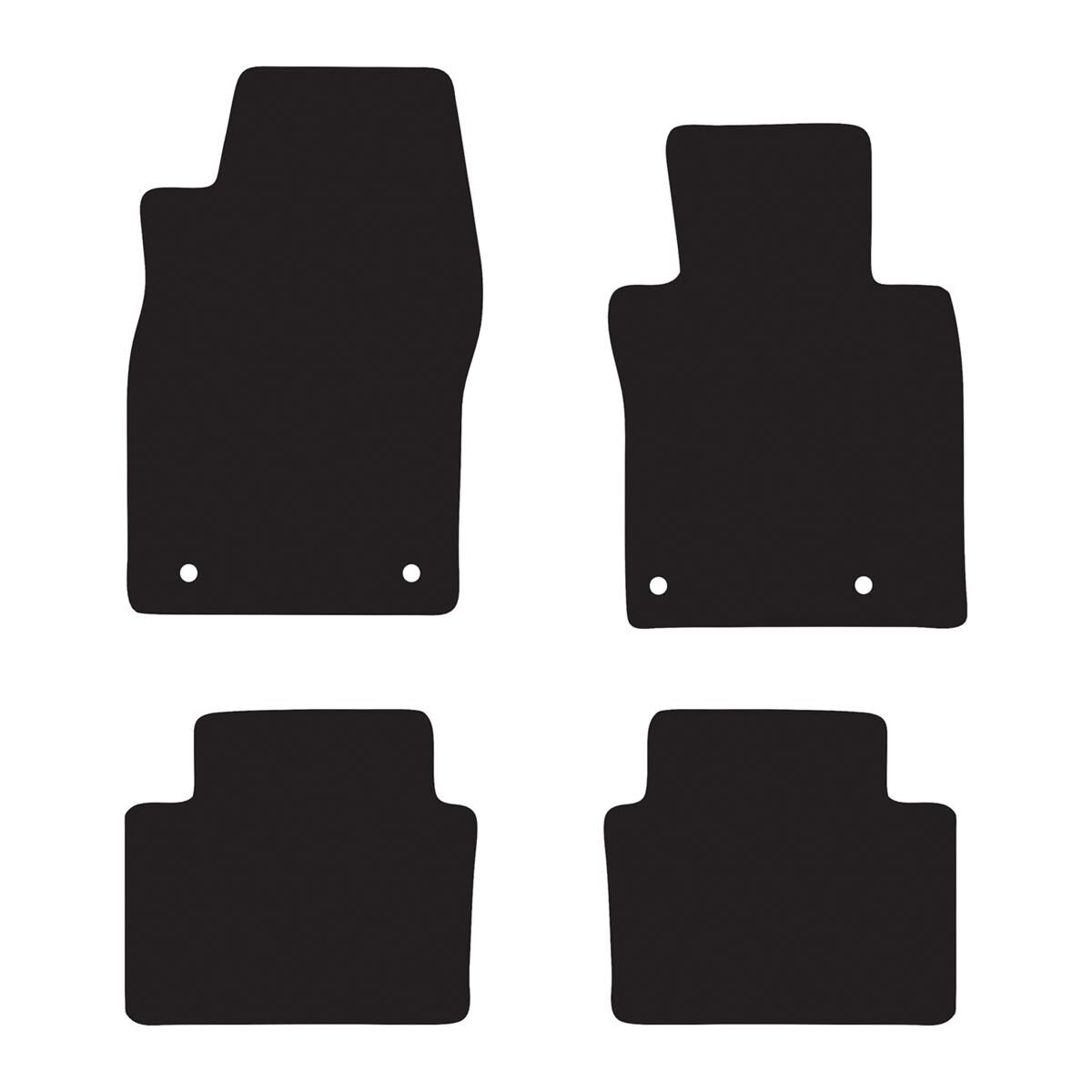 LUXURY CARPET CAR MATS FOR MAZDA CX-30 2019 ONWARDS, , scaau_hi-res