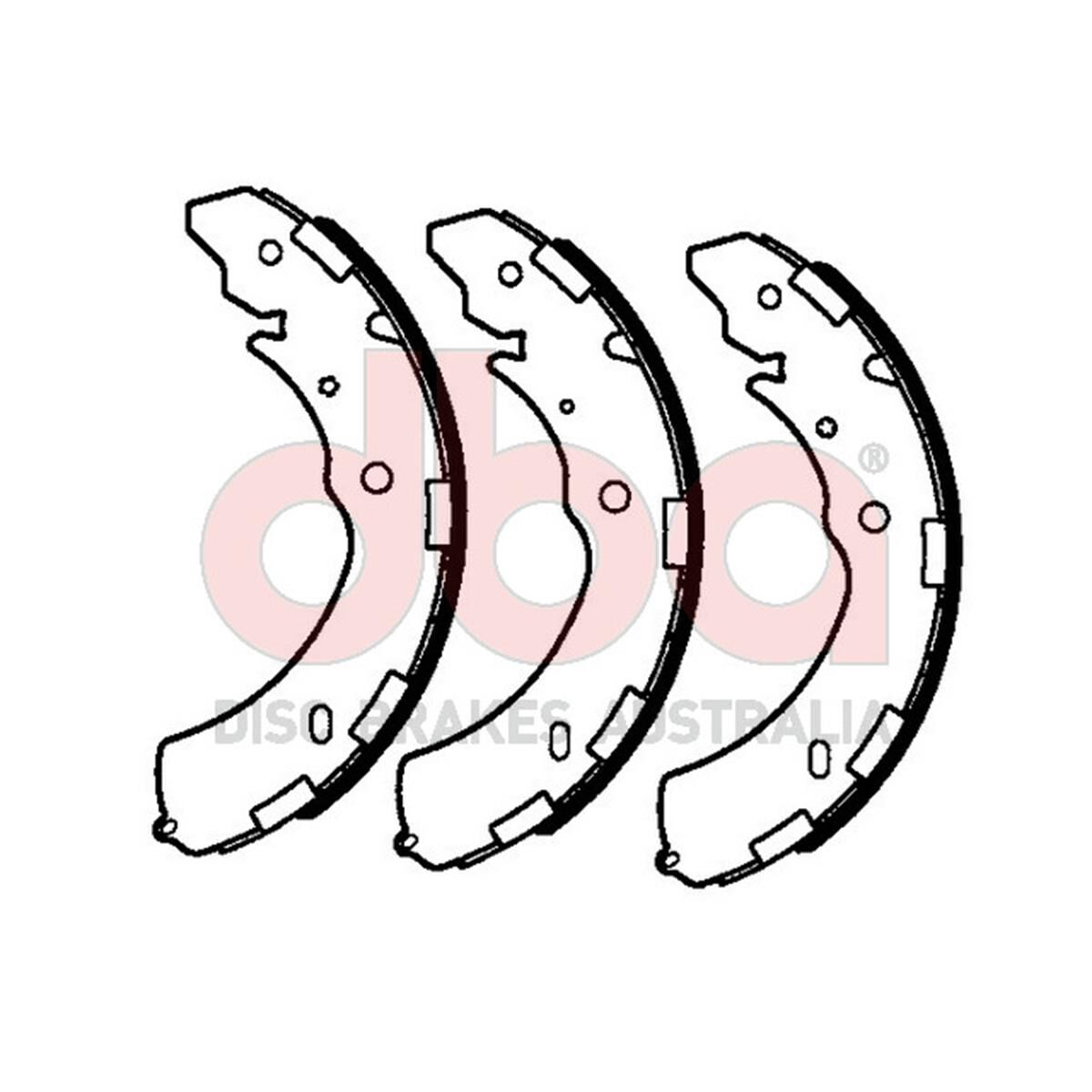 Street Series Brake Shoes [Holden Codorado/Isuzu D-Max/Mits Triton 295mm], , scaau_hi-res