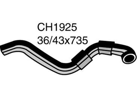 Radiator Lower Hose  - TOYOTA LANDCRUISER BJ73R - 3.4L I4  DIESEL - Manual & Auto, , scaau_hi-res