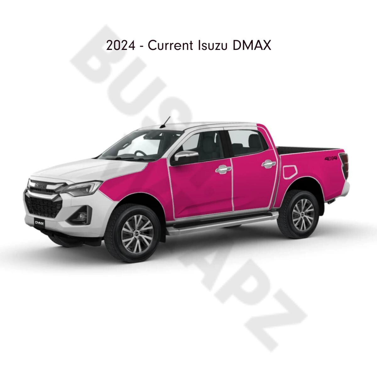 BUSHWRAPZ ADVANCE DIY 4WD KIT FOR ISUZU DMAX DUAL CAB 2024 - CURRENT - SX (TUB INCLUDED), , scaau_hi-res