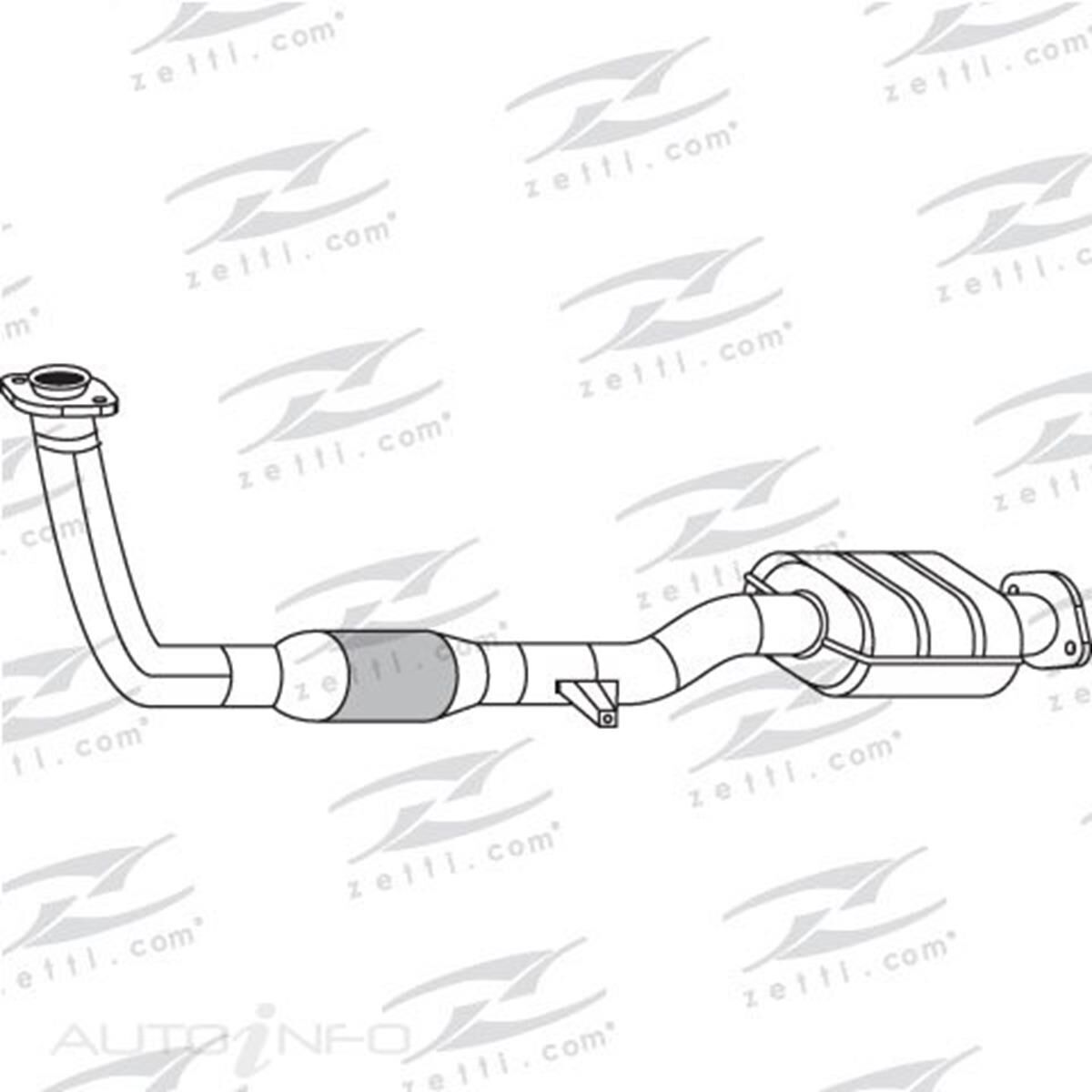 TOYOTA WB CAMRY 2.2L CAT ASSY BR281800, , scaau_hi-res