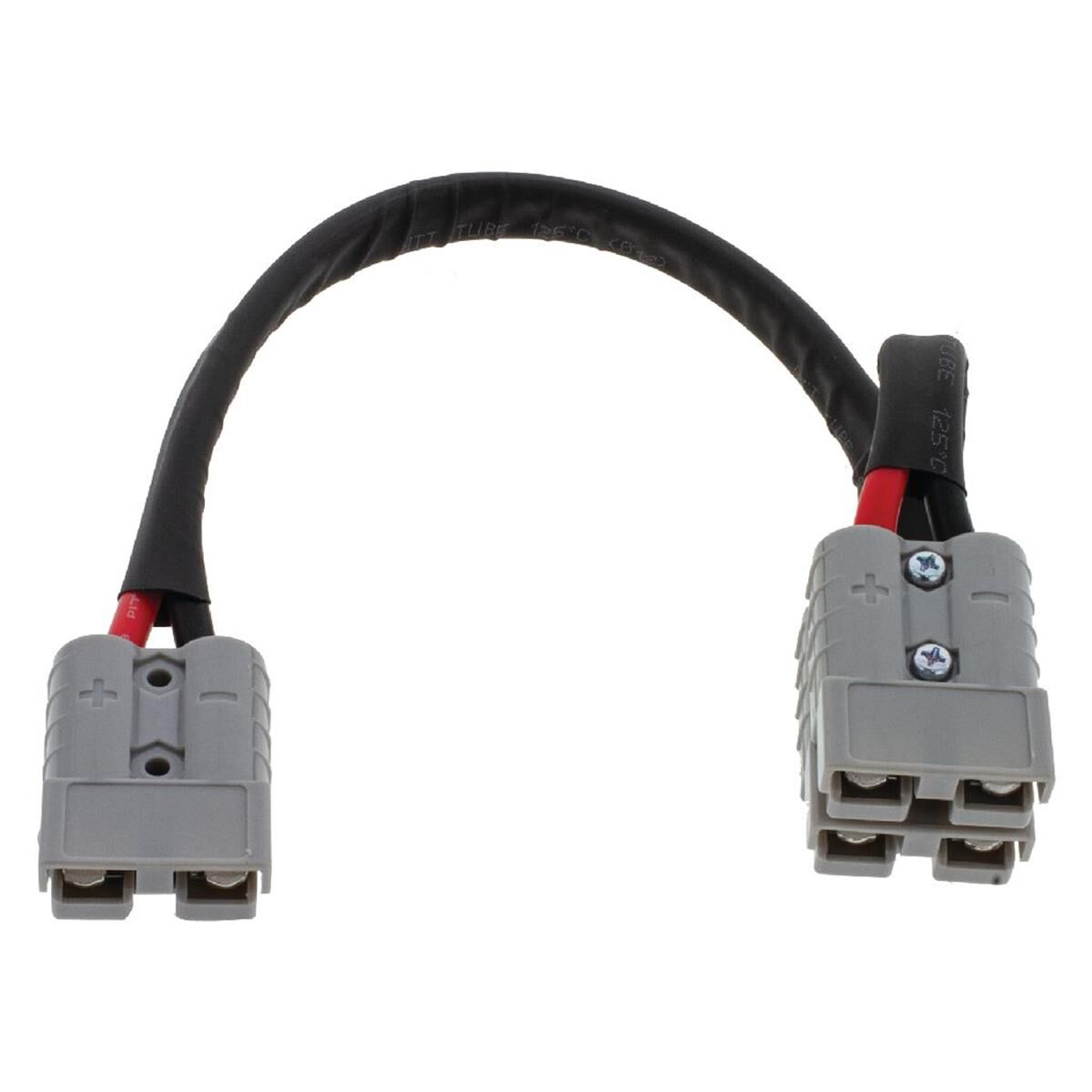 ANDERSON - 2xANDERSON PLUG 50a PIGGYBCK CABLE ASSY 300mm LNG, , scaau_hi-res