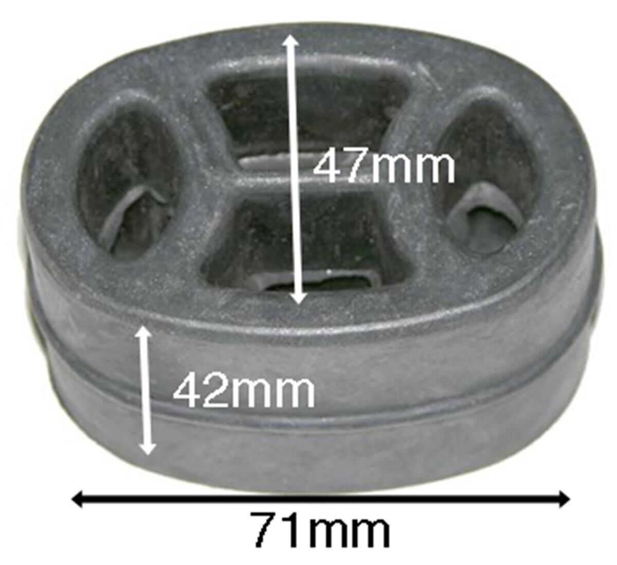 Exhaust Mount  - HOLDEN BARINA SB - 1.4L I4  PETROL - Manual & Auto, , scaau_hi-res