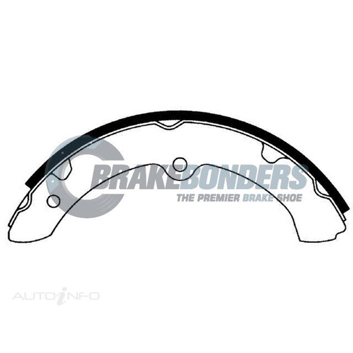 Brake Shoes - Toyota 295mm, , scaau_hi-res