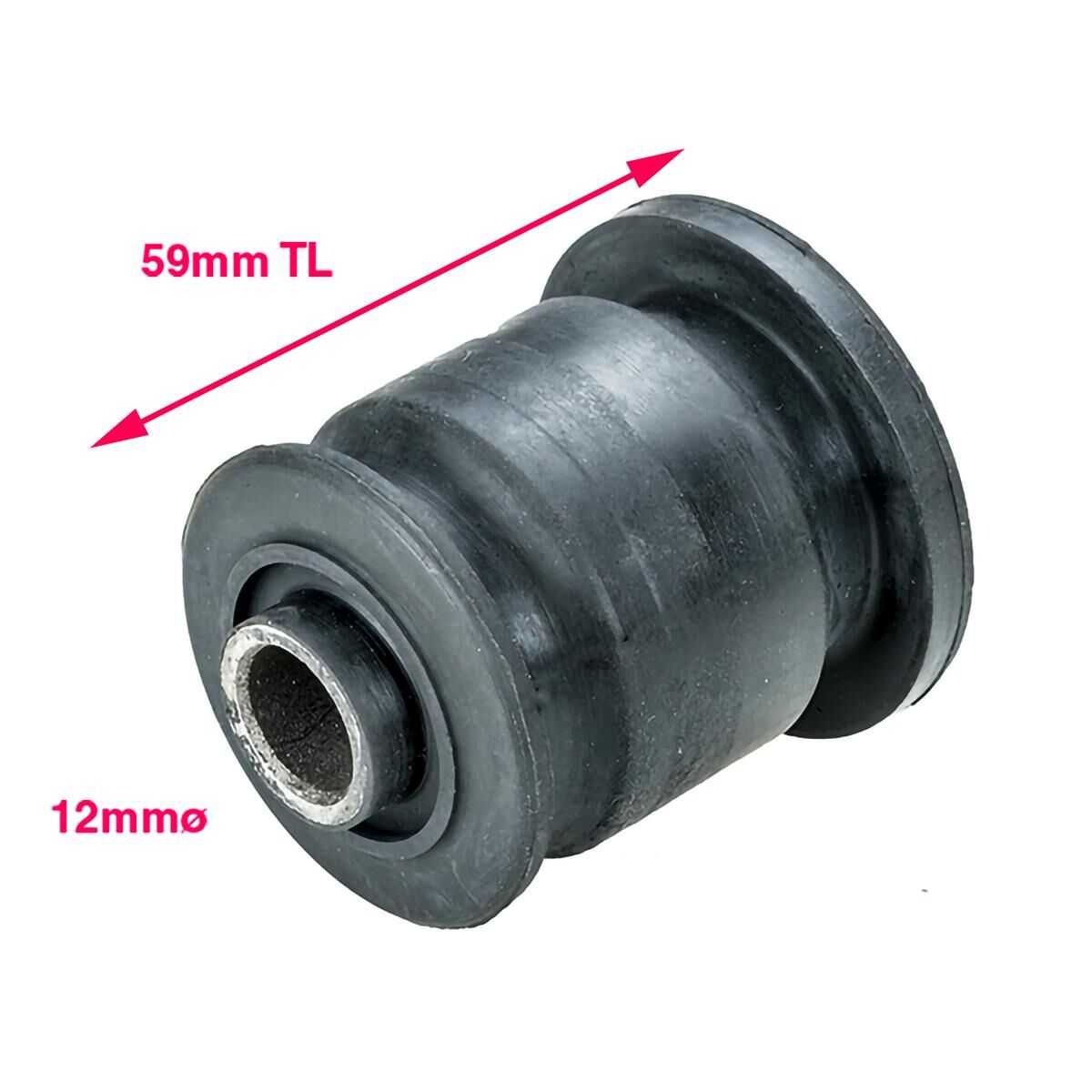 Control Arm Bush  Lower - FORD LASER KH - 1.6L I4  PETROL - Manual & Auto, , scaau_hi-res