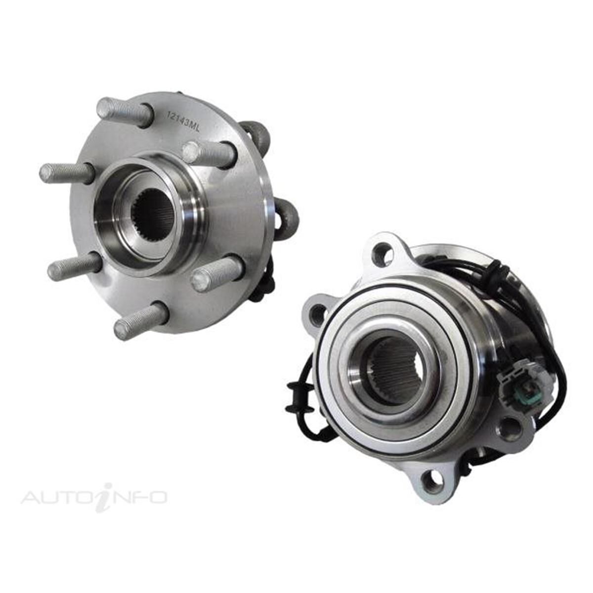 NISSAN NAVARA  D40 4WD  12/2005 ~ 2015  FRONT WHEEL HUB  THAI BUILT-NON ABS TYPE, , scaau_hi-res