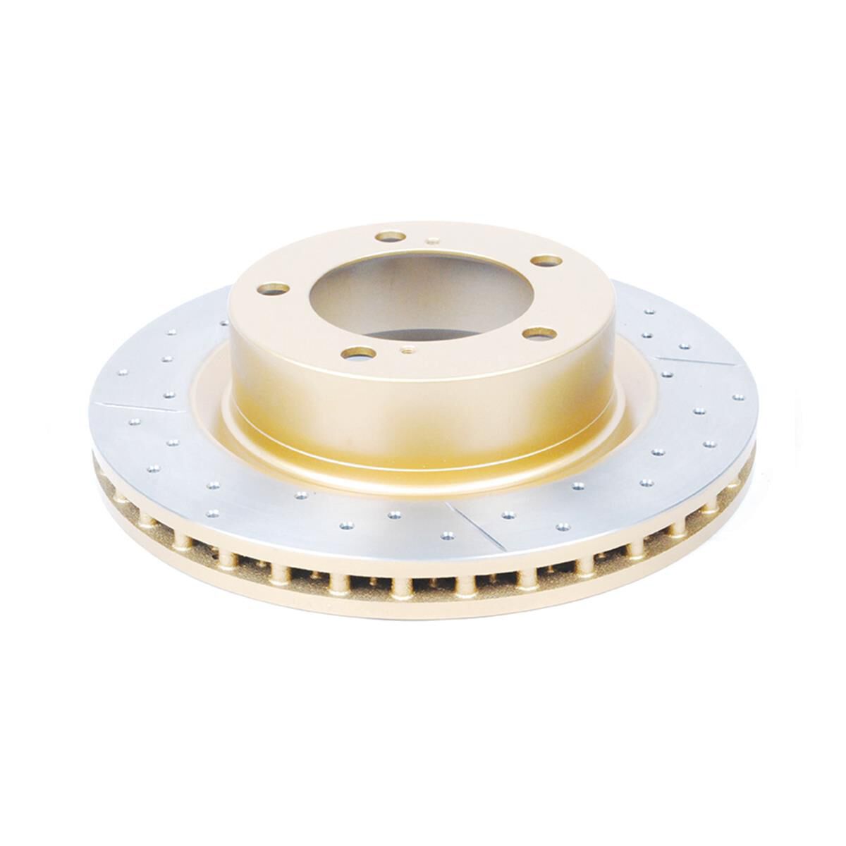 Street Gold Cross-drilled/slotted KP [ Toyota Prado 150 09-> F ], , scaau_hi-res