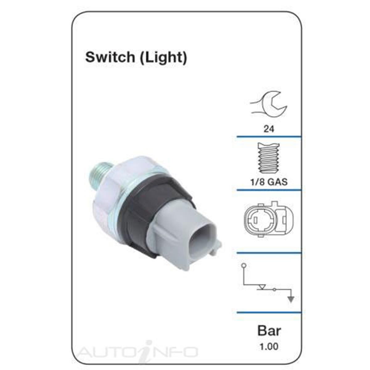 TRIDON OIL PRESSURE SWITCH (LIGHT), , scaau_hi-res