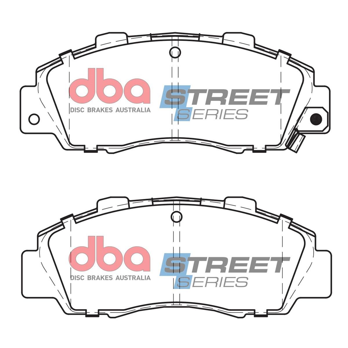 DBA SS STREET SERIES BRAKE PADS [ Honda 1990-2006 F ], , scaau_hi-res