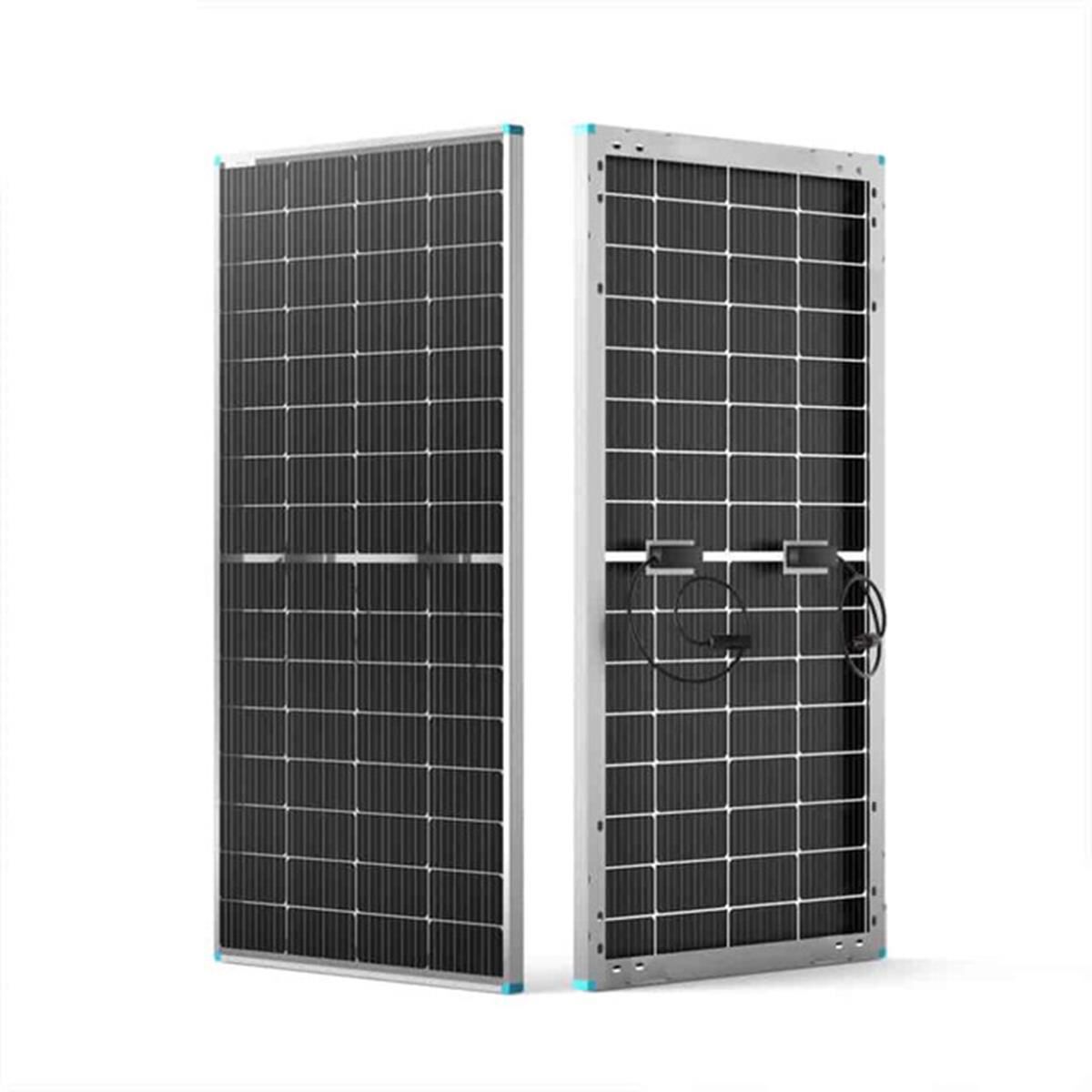 BIFACIAL 220 WATT 12 VOLT MONOCRYSTALLINE SOLAR PANEL, , scaau_hi-res