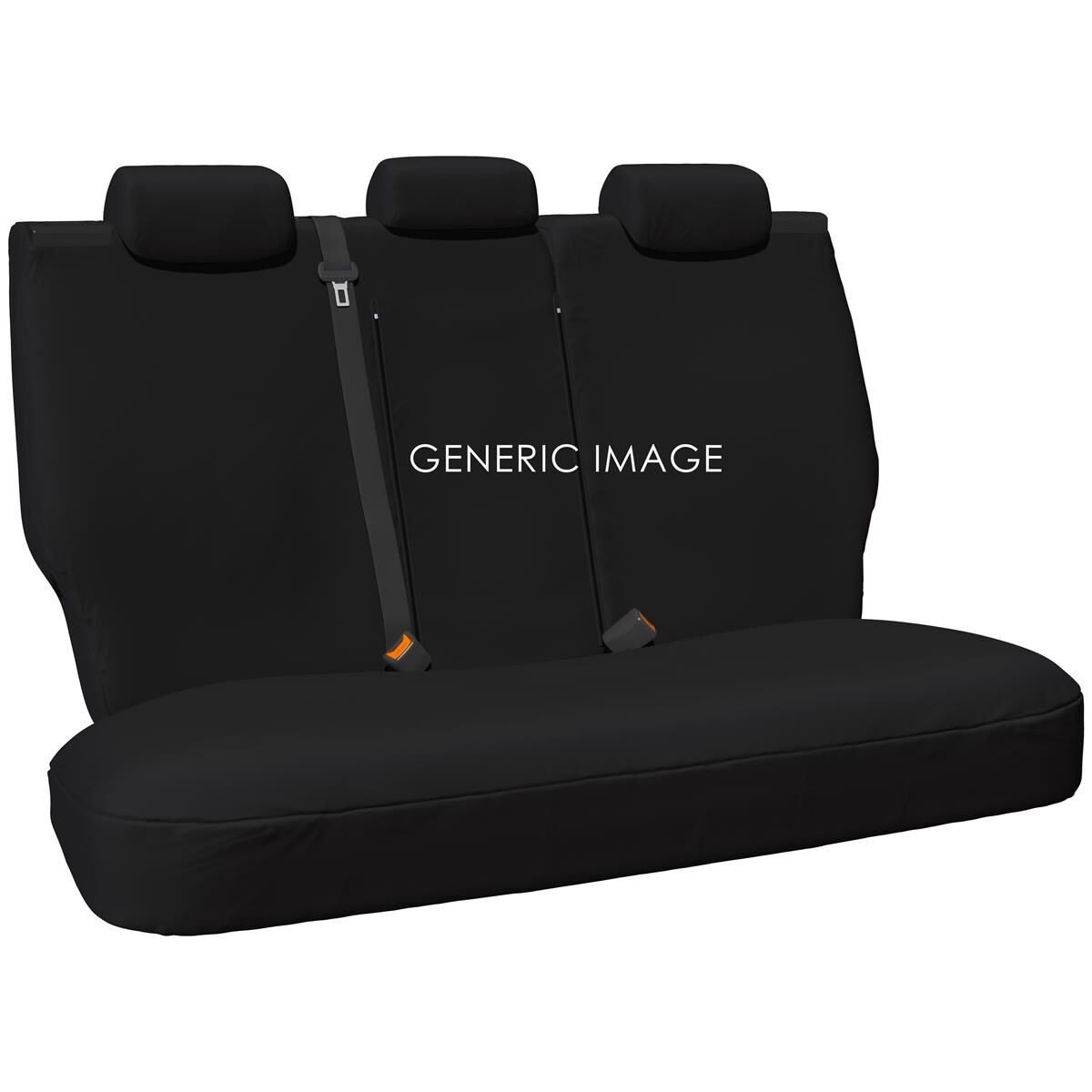 HD CANVAS SEAT COVERS VW AMAROK -2022 BLK REARS, , scaau_hi-res
