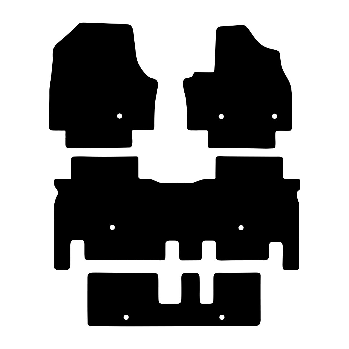 EXECUTIVE RUBBER CAR MATS FOR KIA EV9 2023 ONWARDS, , scaau_hi-res