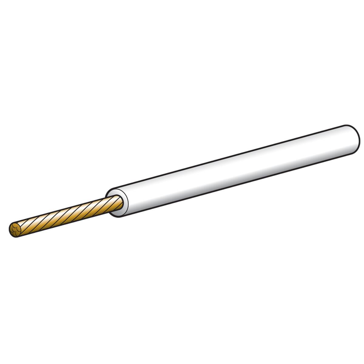 CABLE S/C 2.5MM 5A 30M WHITE, , scaau_hi-res