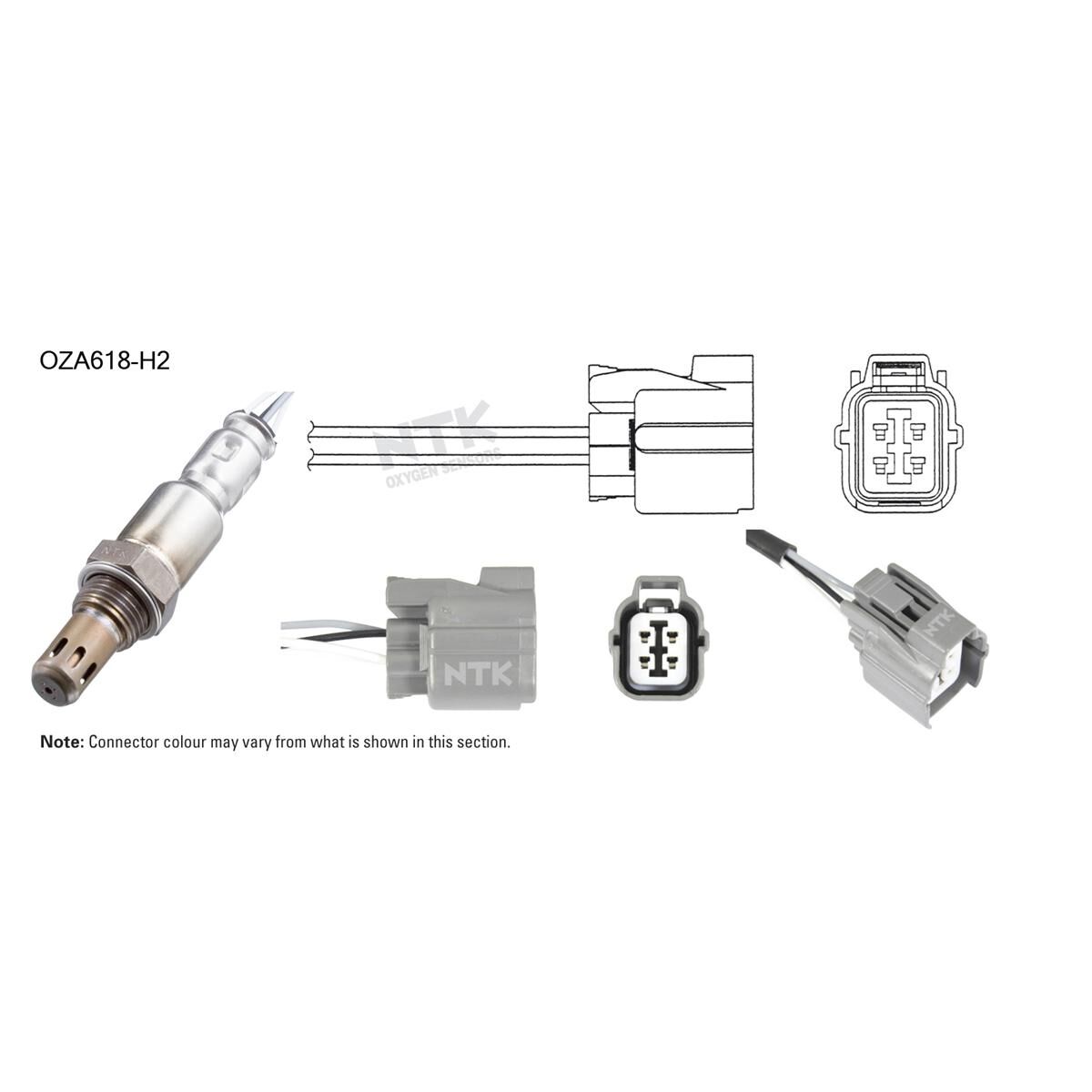 NTK OXYGEN SENSOR - OZA618-H2, , scaau_hi-res
