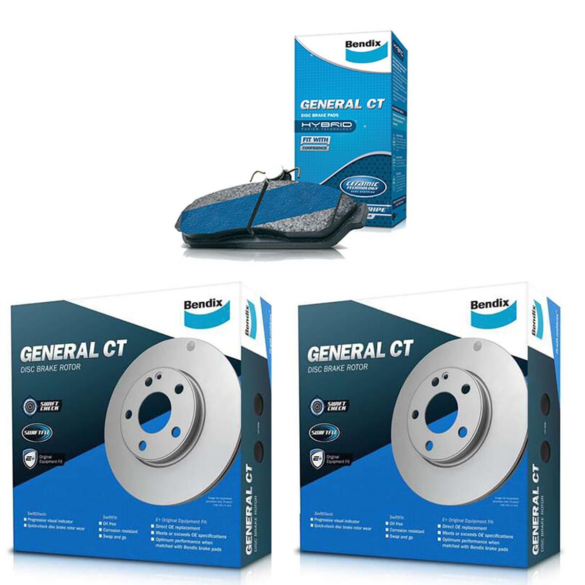 BRAKE ROTOR + PAD KIT, , scaau_hi-res
