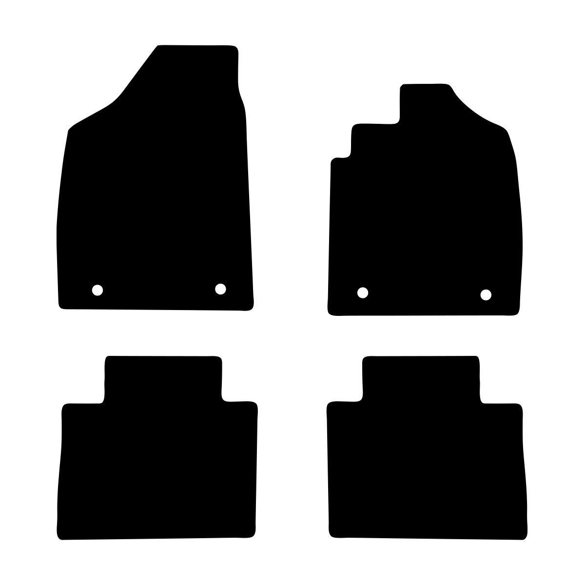 LUXURY CARPET CAR MATS FOR MG HS 2020 ONWARDS, , scaau_hi-res