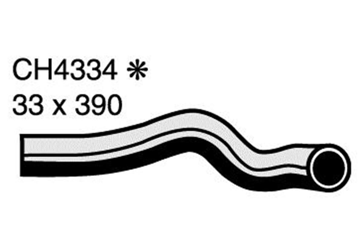 Radiator Lower Hose  - MERCEDES BENZ 300CE W124 - 3.0L I6  PETROL - Manual & Auto, , scaau_hi-res
