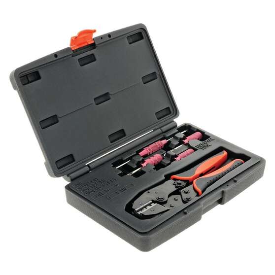 QUICK CHANGE RATCHET CRIMPER DEUTSCH SOLID TYPE WITH TOOLS - CONNECTORS CRIMP TERMINALS, , scaau_hi-res