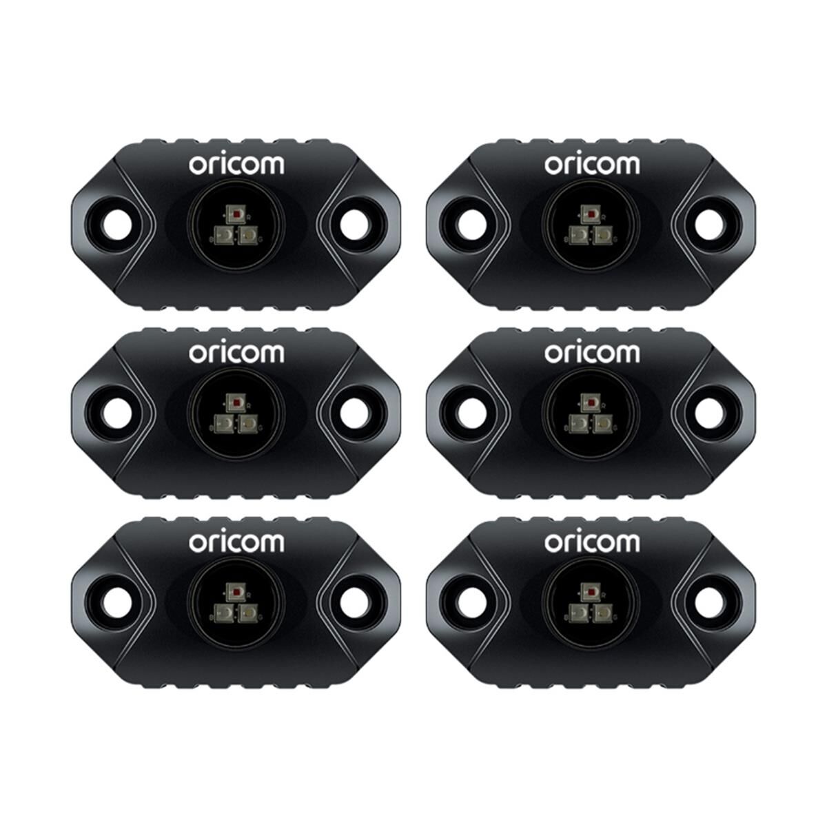 LED ROCK LIGHT 6 PACK RGB, , scaau_hi-res