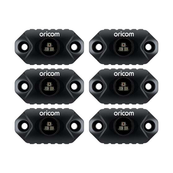 LED ROCK LIGHT 6 PACK RGB, , scaau_hi-res