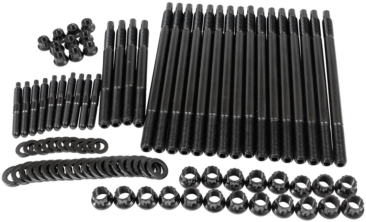 GM LS HEAD STUD KIT ODD SIZE 12 POINT 2003 & EARLIER, , scaau_hi-res
