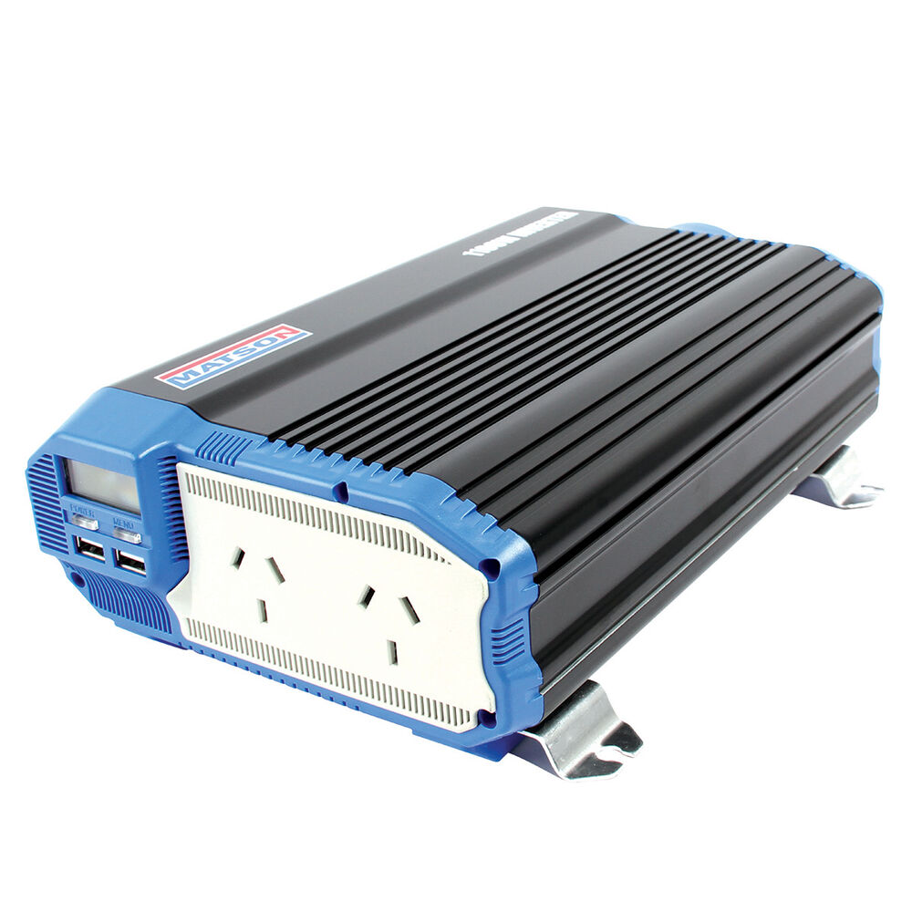 Matson Power Inverter, 12v, 1100w MAI1100 Supercheap Auto
