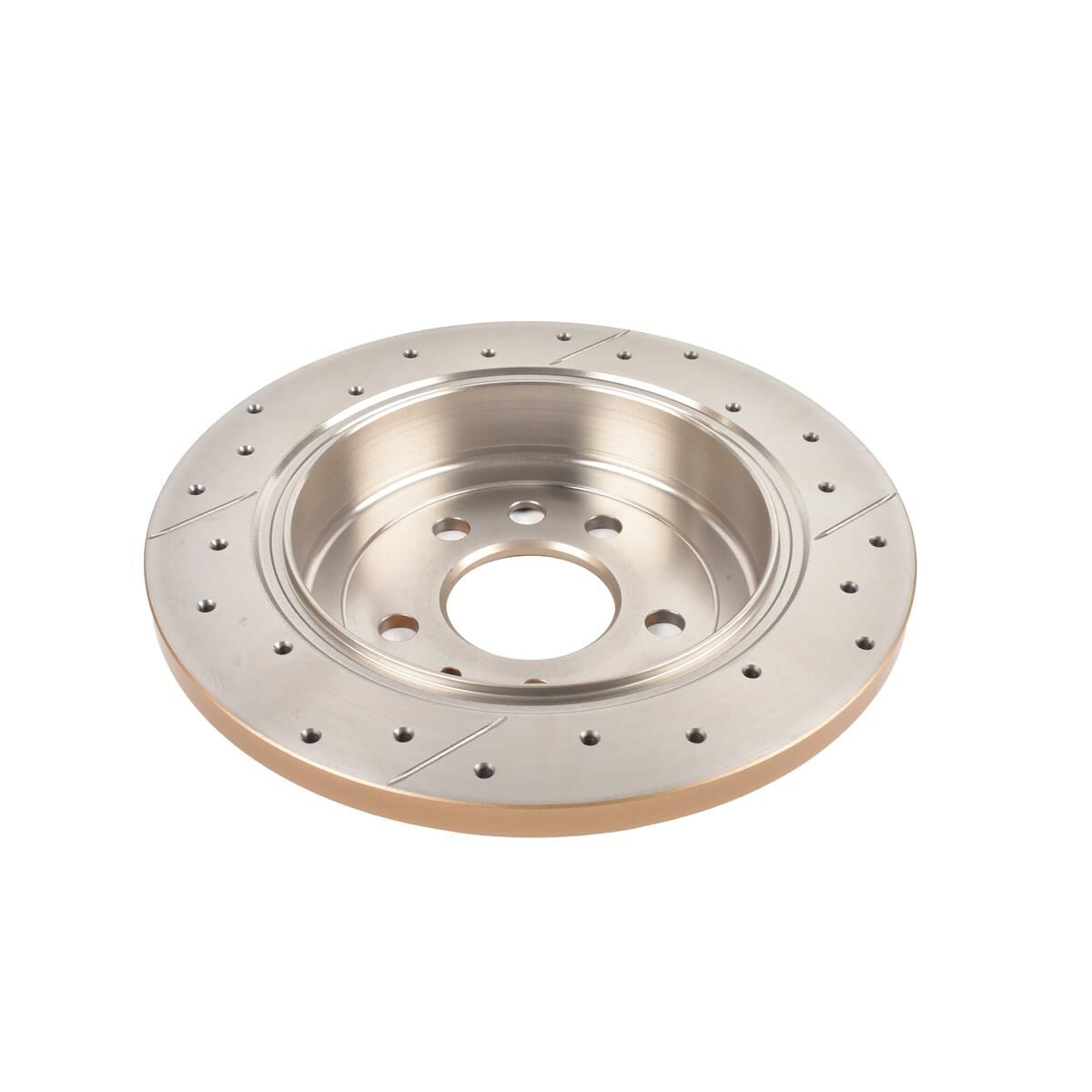 Street Gold Cross-drilled/slotted [ Ford BA/BF & FG 02-> R ], , scaau_hi-res
