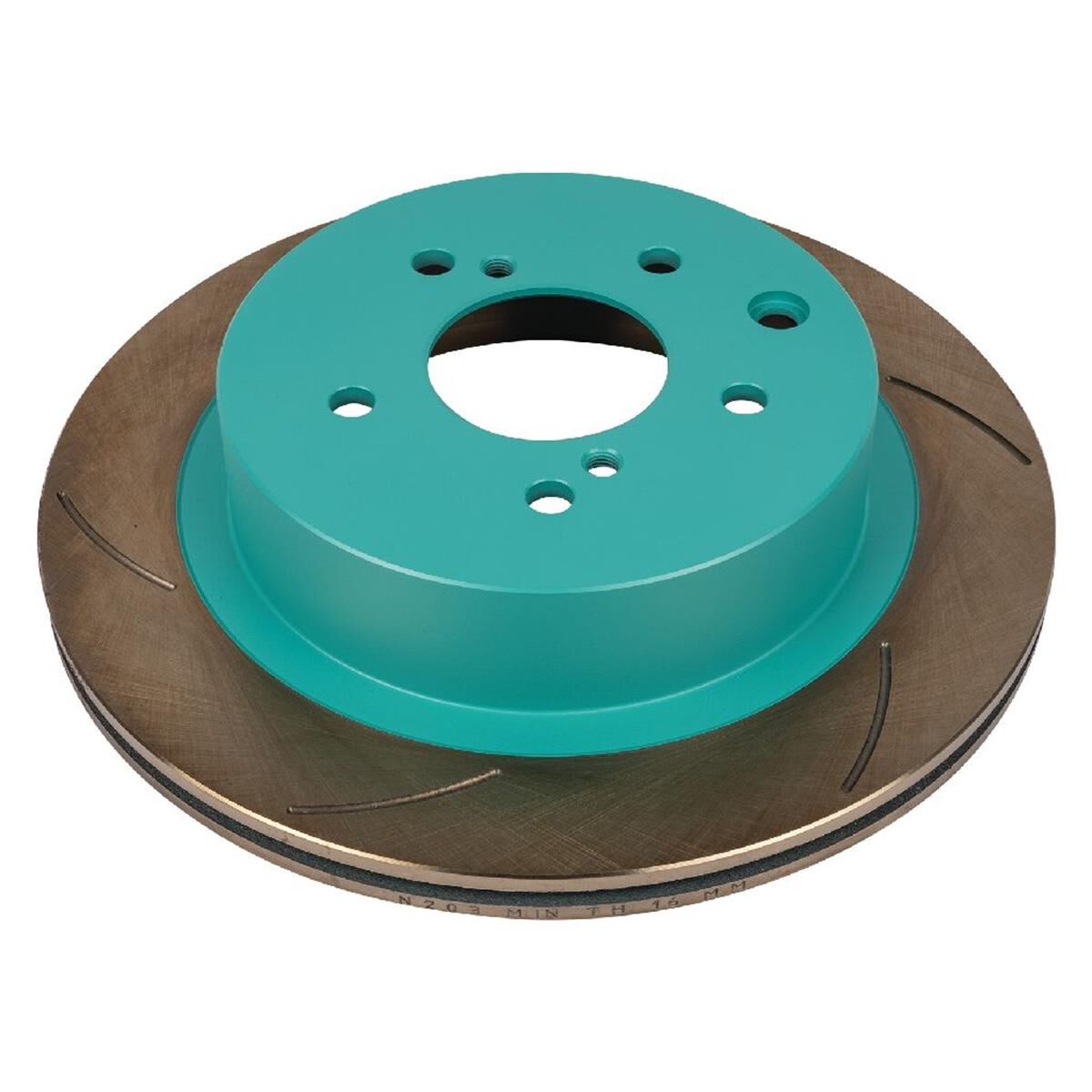 PROJECT MU BRAKE ROTORS PAIR SCR PURE PLUS6 GREEN 297X18MM, , scaau_hi-res