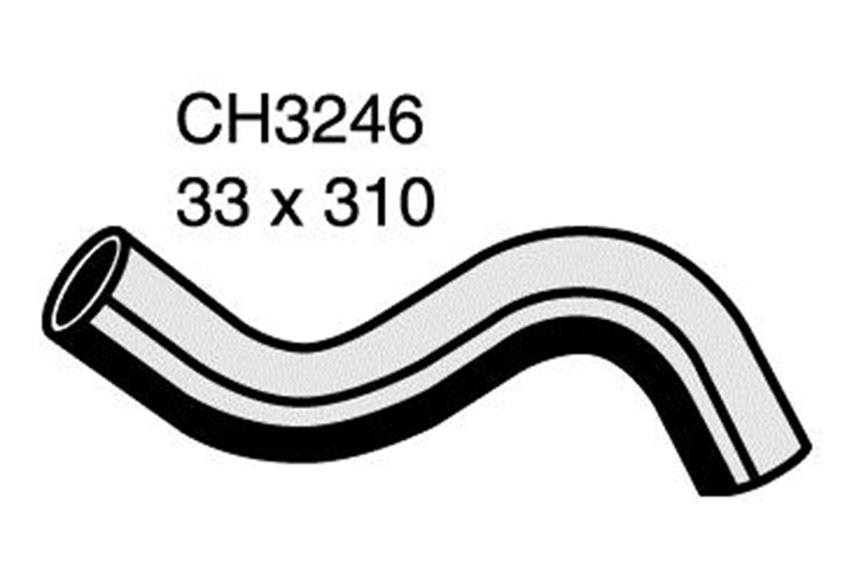 Radiator Upper Hose  - MITSUBISHI LANCER CG, CH - 2.0L I4  PETROL - Manual & Auto, , scaau_hi-res