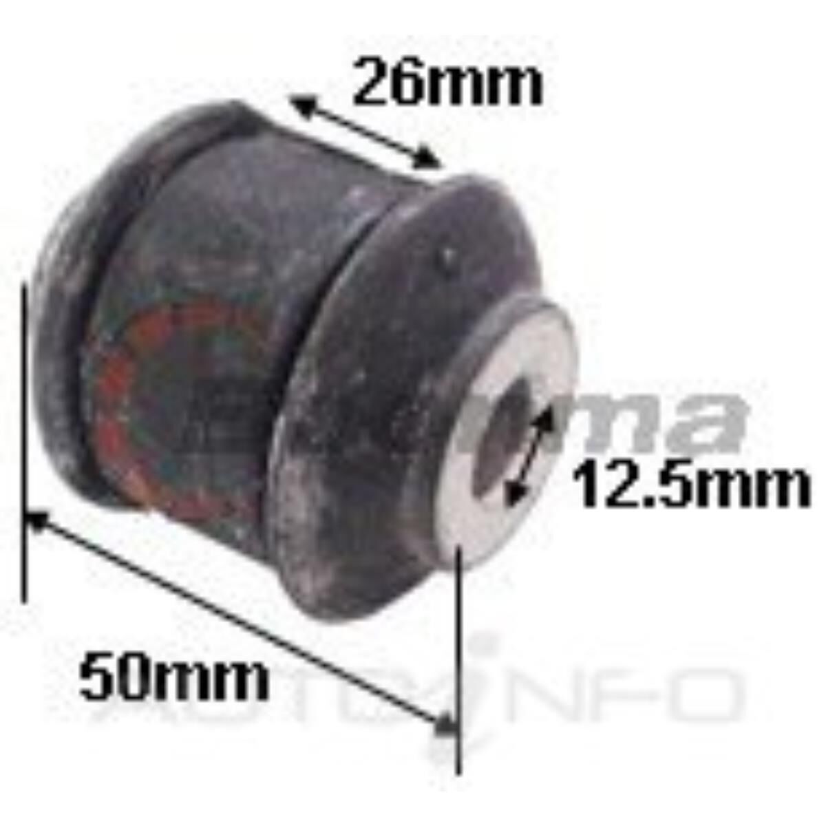 COMM VE REAR TRAILING ARM BUSH, , scaau_hi-res