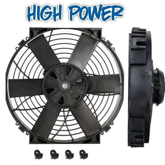 12” HIGH POWER THERMATIC ELECTRIC FAN 12 VOLT, , scaau_hi-res