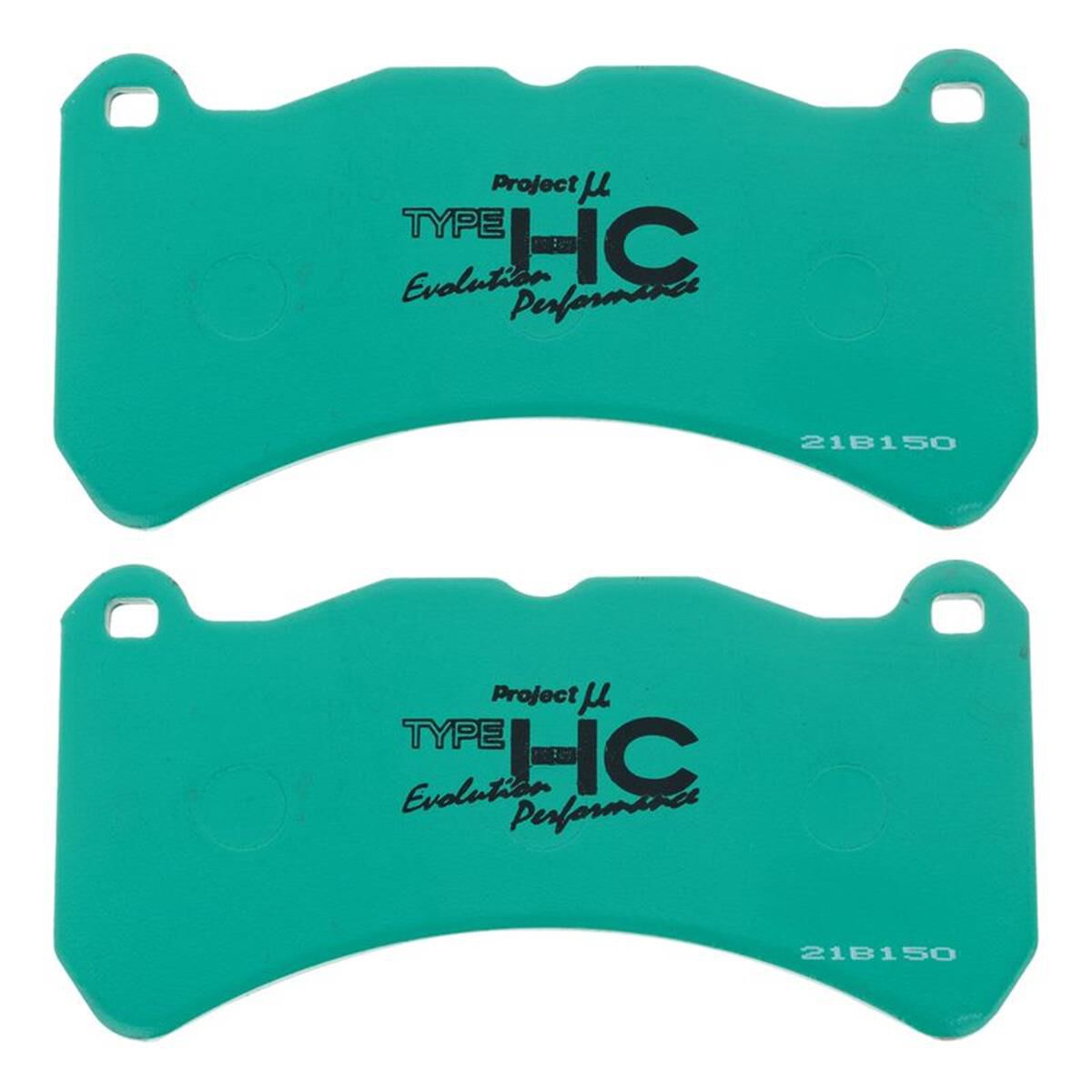 PROJECT MU HC-EP BRAKE PAD SETLEXUS IS-F SUBARU WRX STI V1FPV 6 PISTON FRONT, , scaau_hi-res