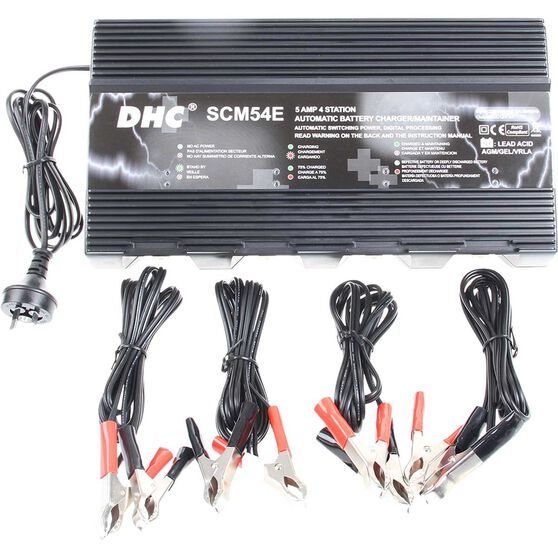 Dhc 12v 5 Amp 4 Bank Battery Charger Supercheap Auto