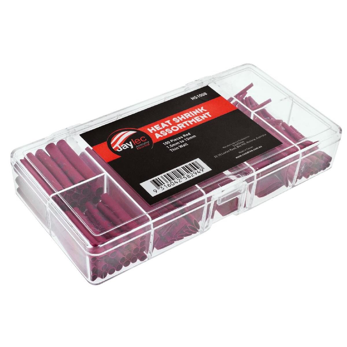 100 PCS HEAT SHRINK ASSORTMENT, , scaau_hi-res