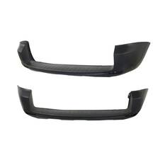 TOYOTA RAV4  ACA30 SERIES 2  08/2008 ~ 11/2012  REAR BUMPER BAR COVER  WITHOUT FLARE HOLES, , scaau_hi-res