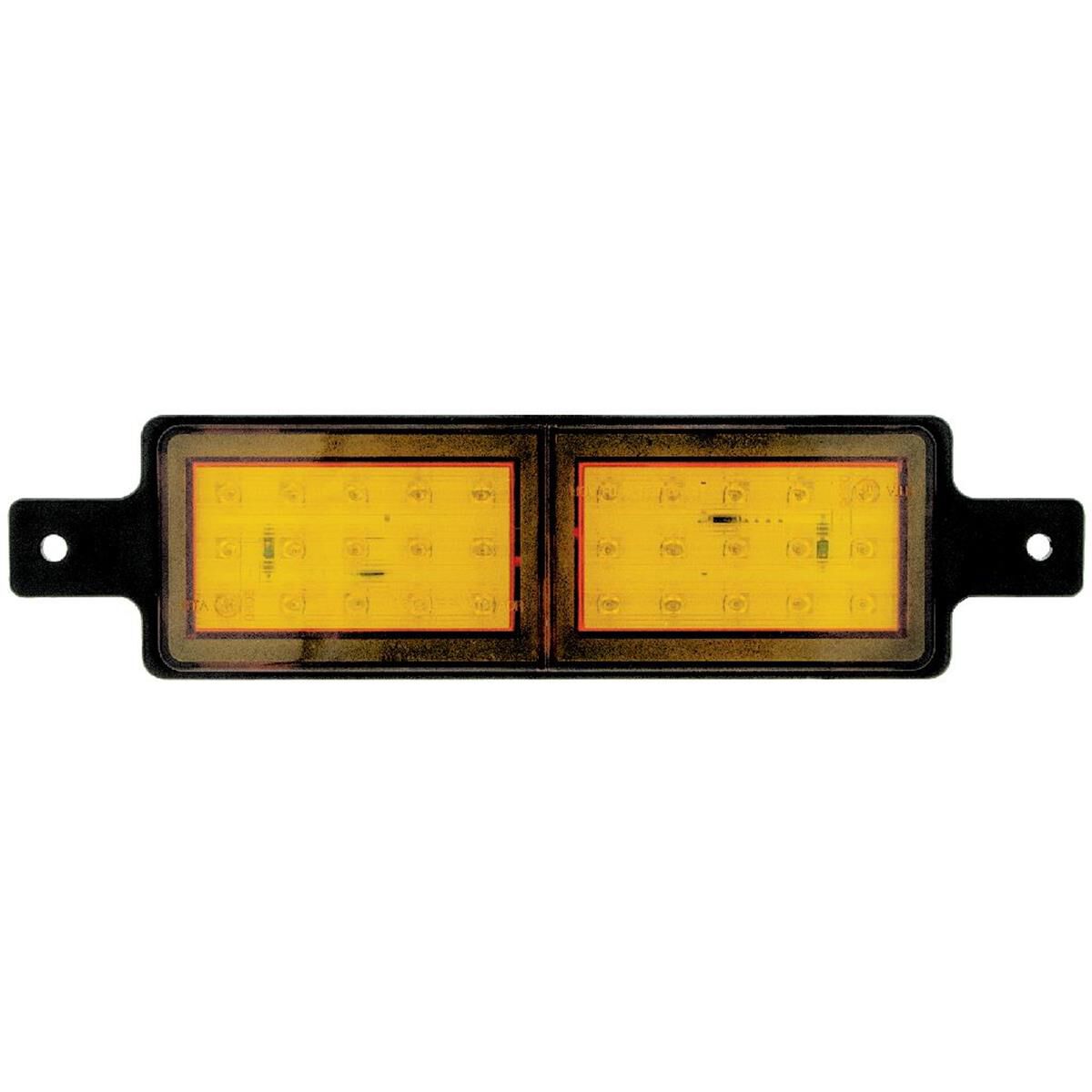 LED FRONT DIRECTION INDICATOR LAMP 10-30V BULL BAR LAMP AMBER, , scaau_hi-res