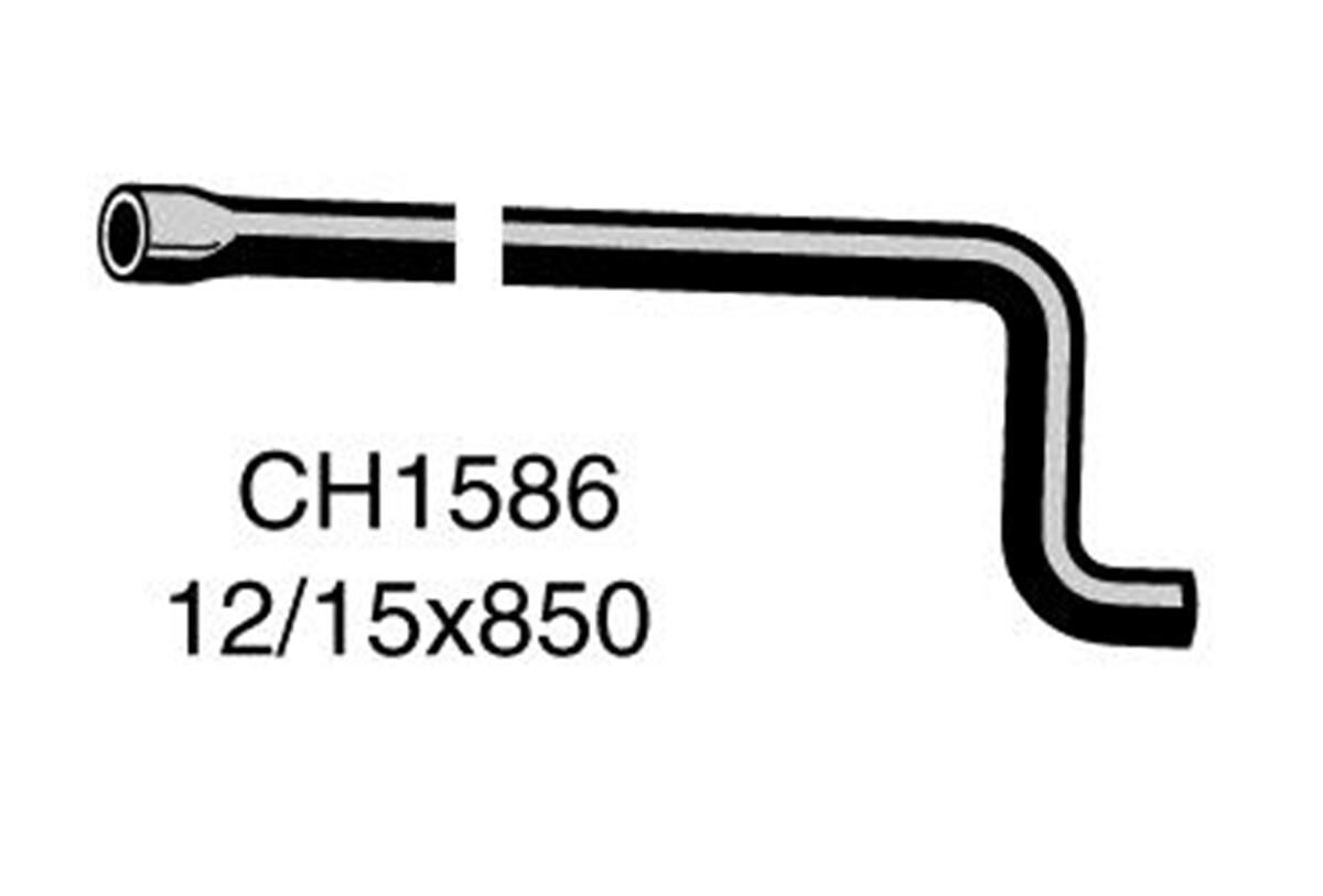 Heater Hose  - NISSAN 120Y B210 - 1.2L I4  PETROL - Manual & Auto, , scaau_hi-res