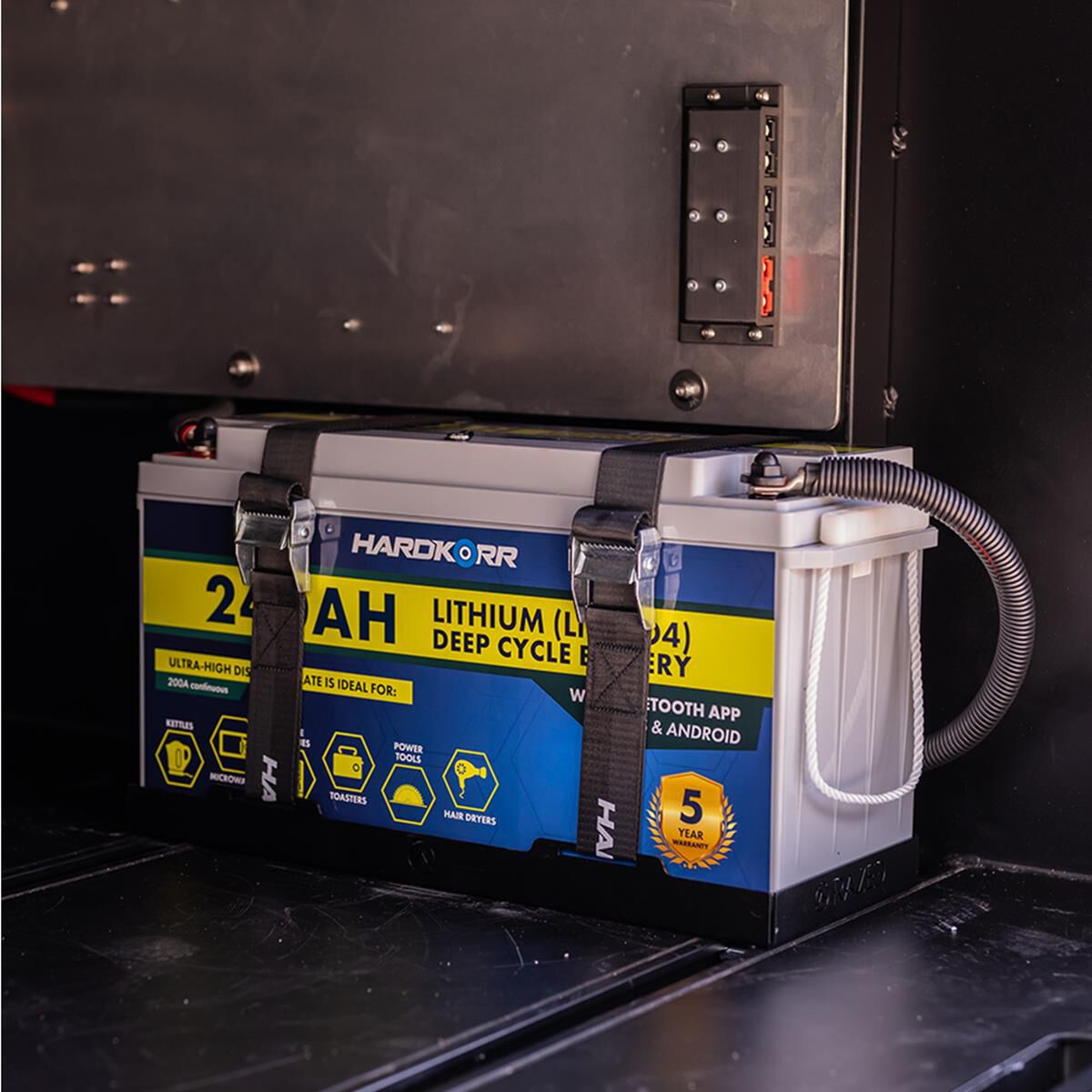 240AH LITHIUM LIFEPO4 DEEP CYCLE BATTERY W/BLUETOOTH, , scaau_hi-res