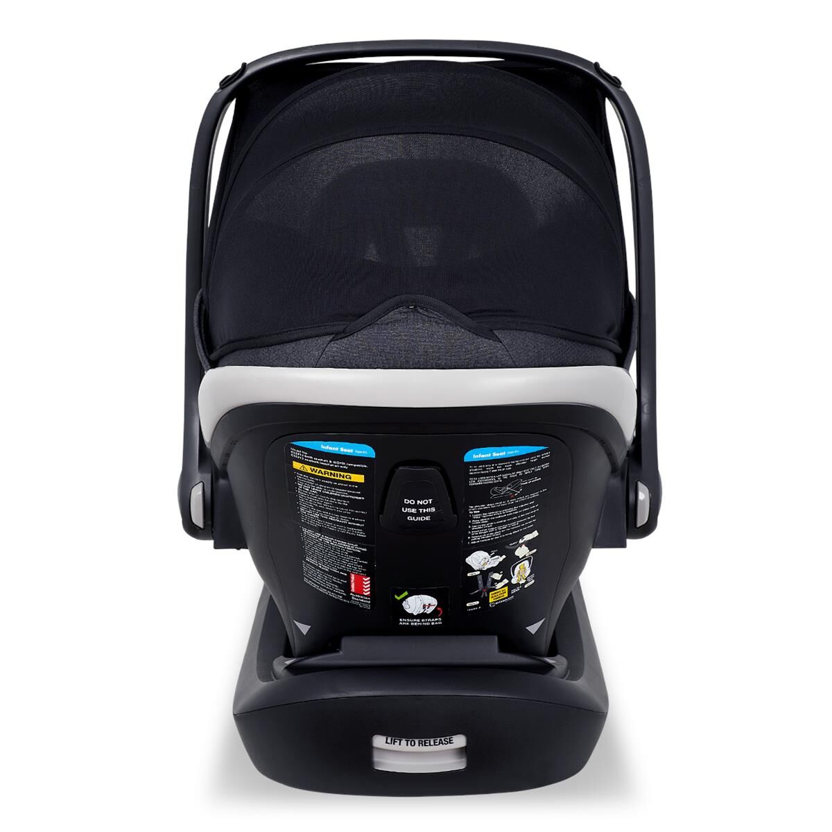 COCOON GO 0 TO 6MONTHS&ndash; BLACK FLECK, , scaau_hi-res