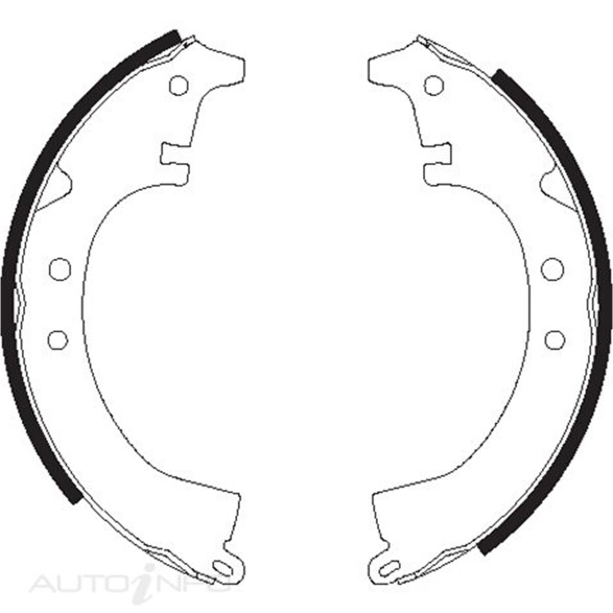 BENDIX BRAKE SHOES, , scaau_hi-res