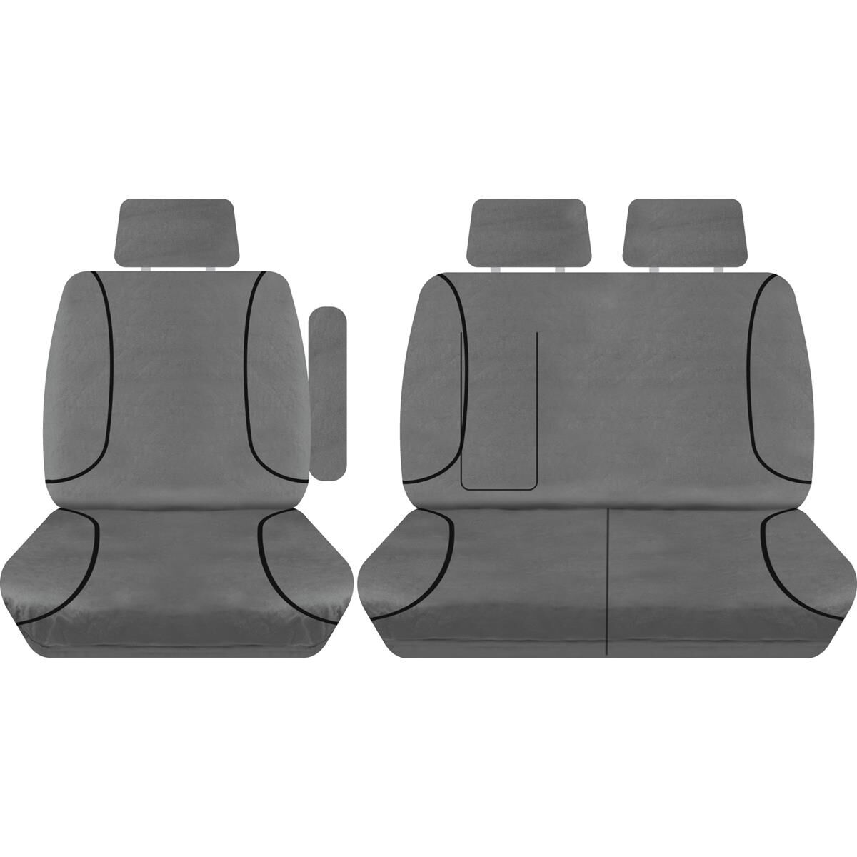 Canvas seat hot sale covers supercheap